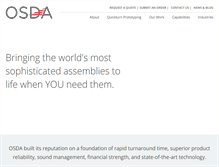 Tablet Screenshot of osda.com